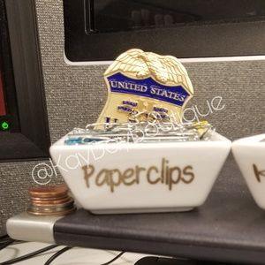 Paperclip Holder Desk Organization